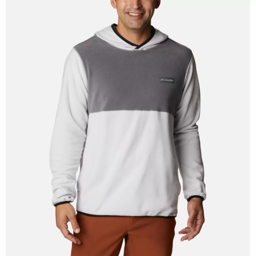 Herren-Fleece-Hoodie Haven Hills Nimbus Grey/City Grey/Shark Columbia