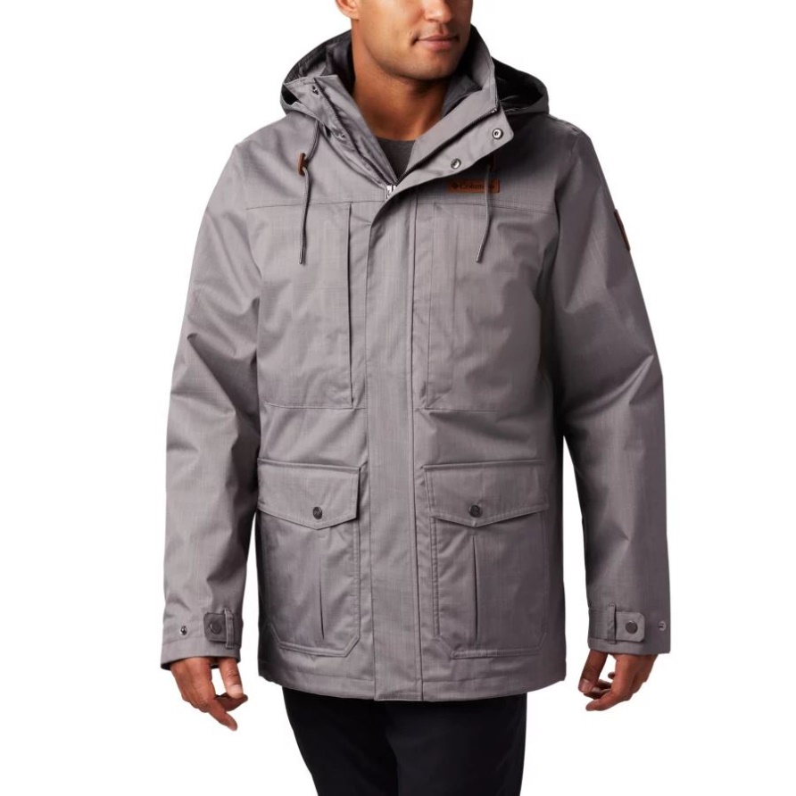 Horizons Pine Interchange Jacke Für Herren City Grey Columbia