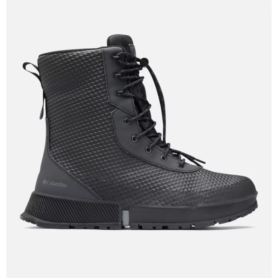 Hyperborealer Omni-heat Hoher Herrenstiefel Schwarz/ti Grauer Stahl Columbia