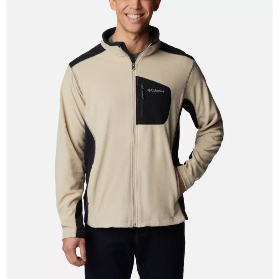 Herren-Fleecejacke Aus Der Klamath-Reihe Columbia Ancient Fossil/Black