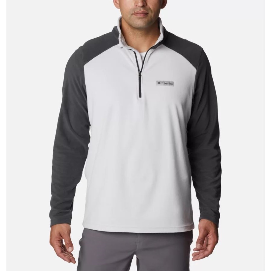 Lake Aloha Fleece Mit Halbem Reißverschluss Für Herren Nimbus Grey/Shark Columbia