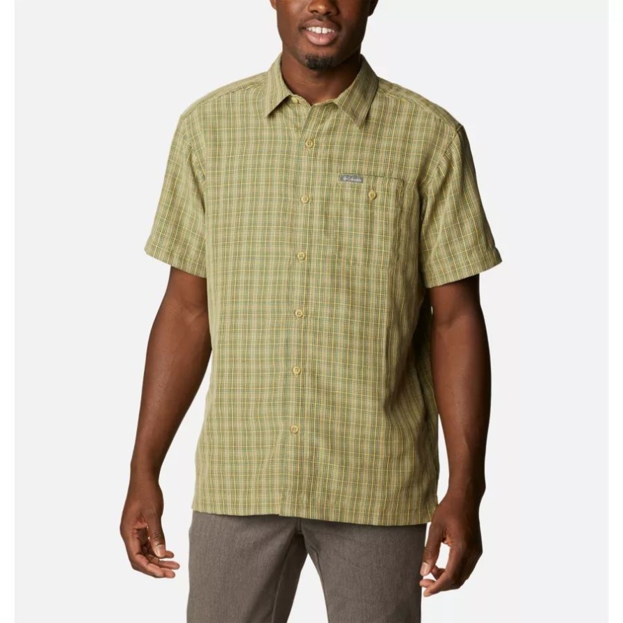 Herren Lakeside Trail Kurzarm Columbia Savoury Madras Gingham