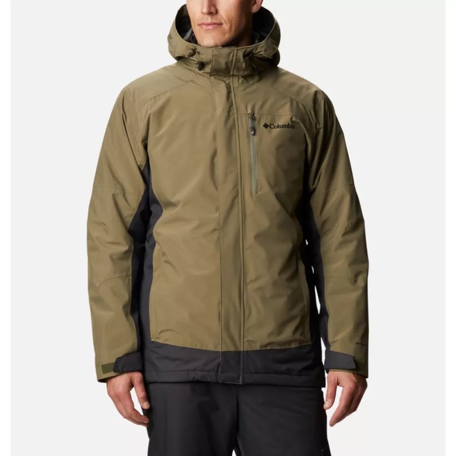 Lhotse Iii Interchange Jacke Für Herren Steingrün/shark Columbia
