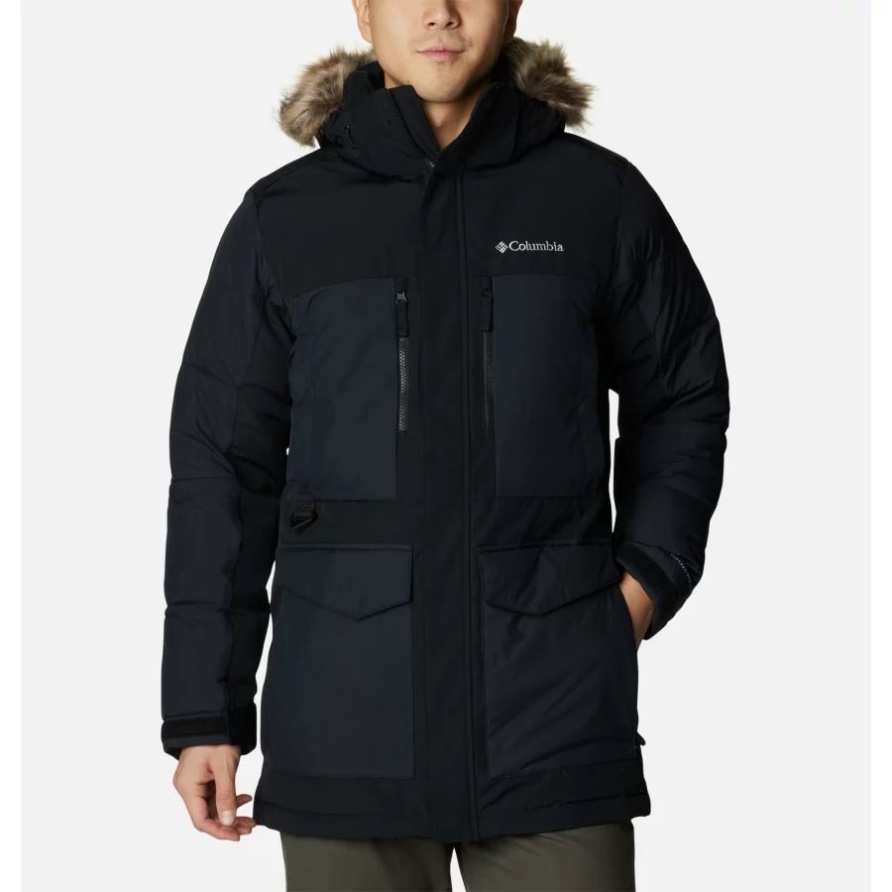 Marquam Peak Fusion Omni-heat Infinity Isolierter Parka Für Herren Black Columbia
