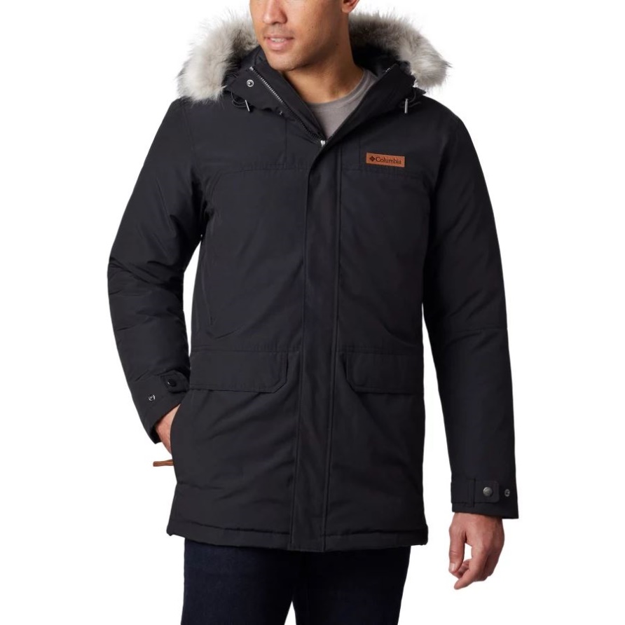 Herren Marquam Peak Parka Columbia Schwarz