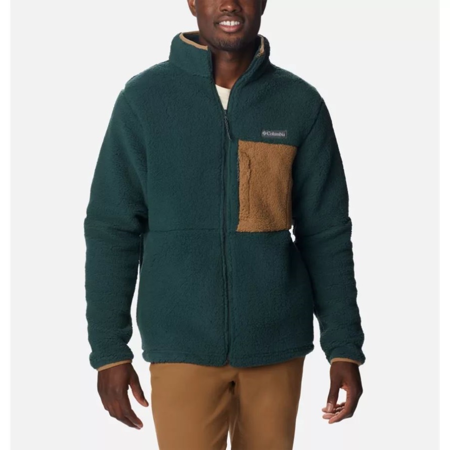 Mountainside Heavyweight Fleecejacke Für Herren Fichte/Delta Columbia