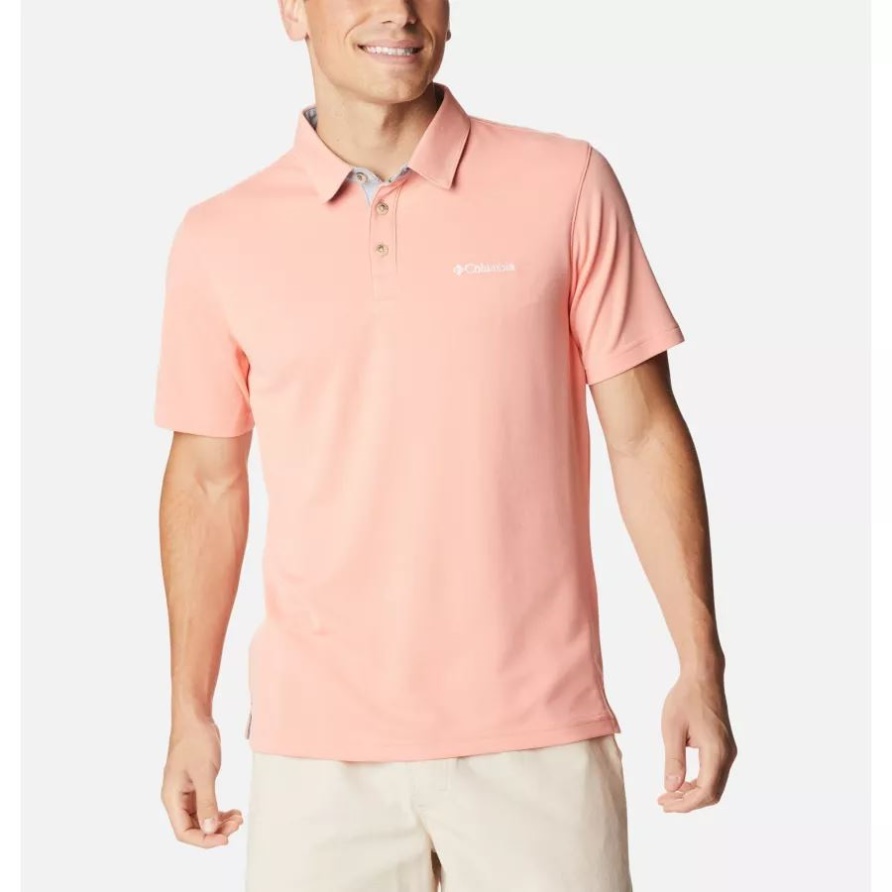 Nelson Point Polo Columbia Korallenriff Für Herren