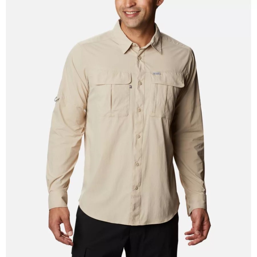Newton Ridge Langarmshirt Für Herren Ancient Fossil Columbia