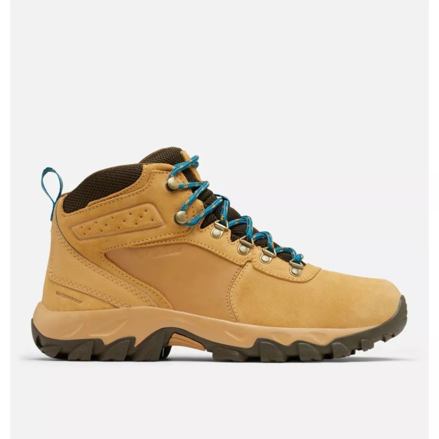 Newton Ridge Plus Ii Wasserdichter Wanderschuh Aus Wildleder Für Herren Columbia Curry/aegean Blue