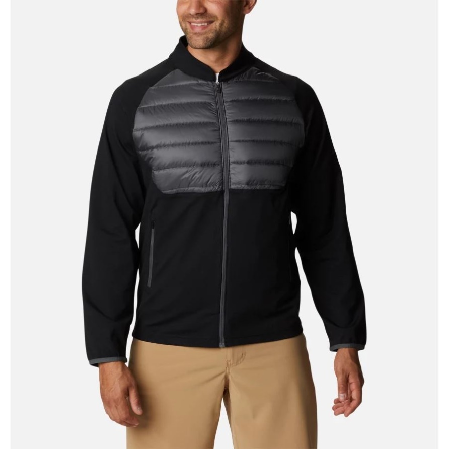 Herren Omni-wick In Der Element Jacke Columbia Black
