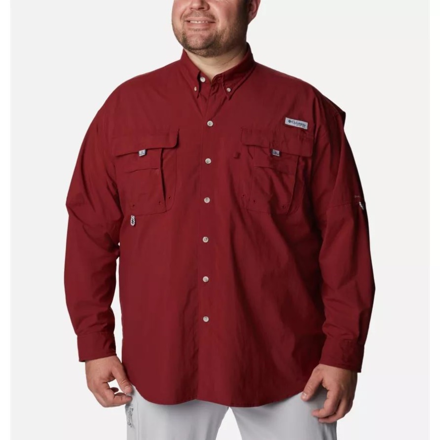Langärmliges Hemd Pfg Bahama Ii Für Herren Big Columbia Red Jaspis