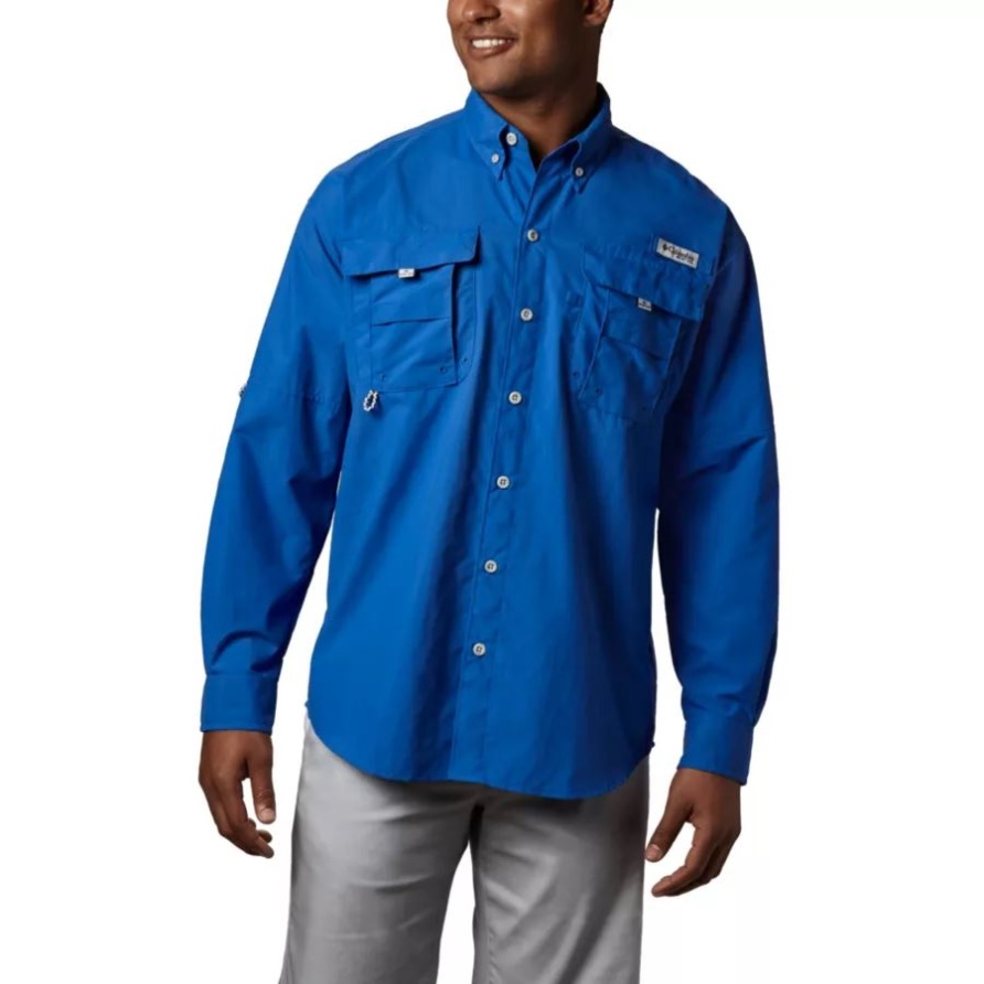 Langärmliges Hemd Von Pfg Bahama Ii Für Herren Columbia Lebendiges Blau