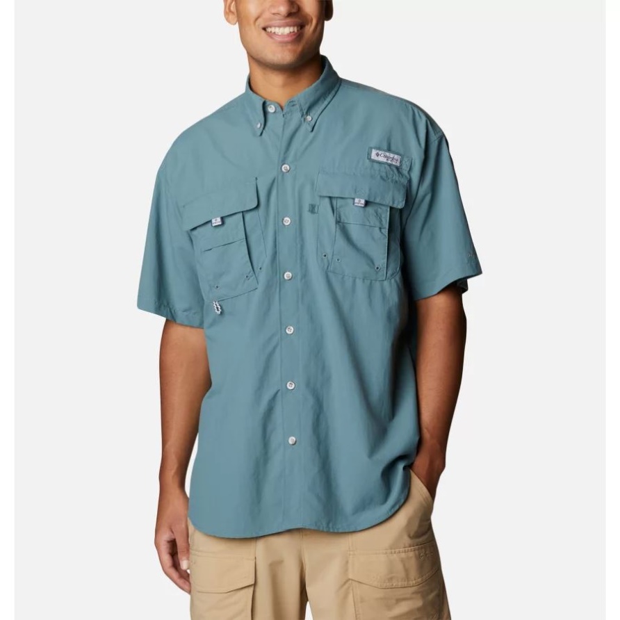 Pfg Bahama Ii Kurzarmhemd Für Herren Metal Columbia