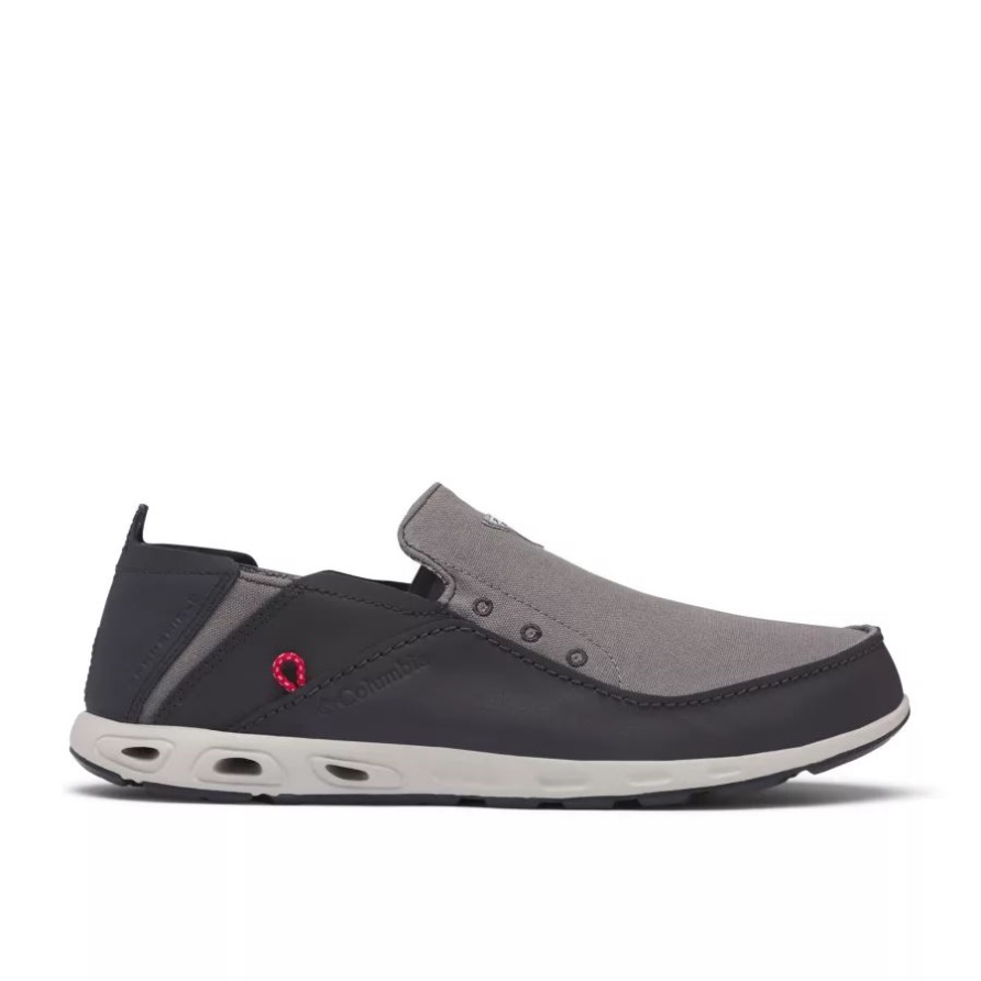 Pfg Bahama Vent Schuh Herren Columbia Titanium Mhw/hellrot