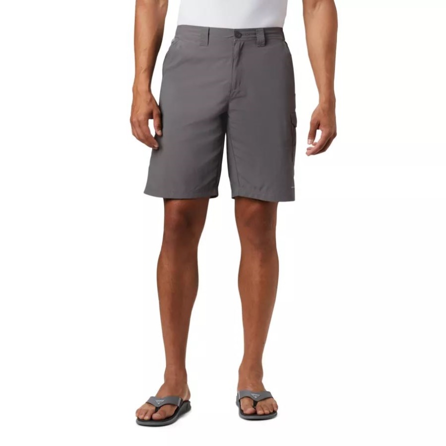 Herren Pfg Blood 'n Guts Shorts City Grey Columbia