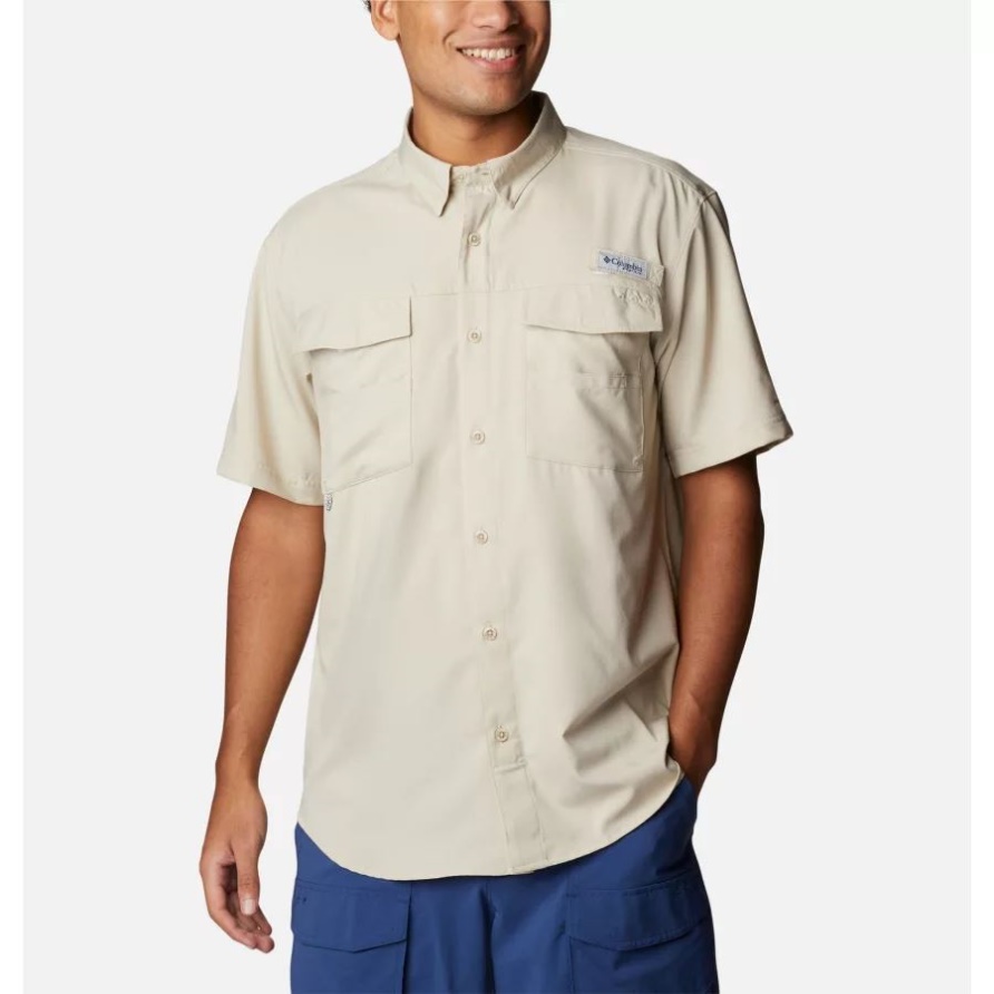 Herren Pfg Blood And Guts Iv Gewebtes Kurzarmhemd Fossil Columbia