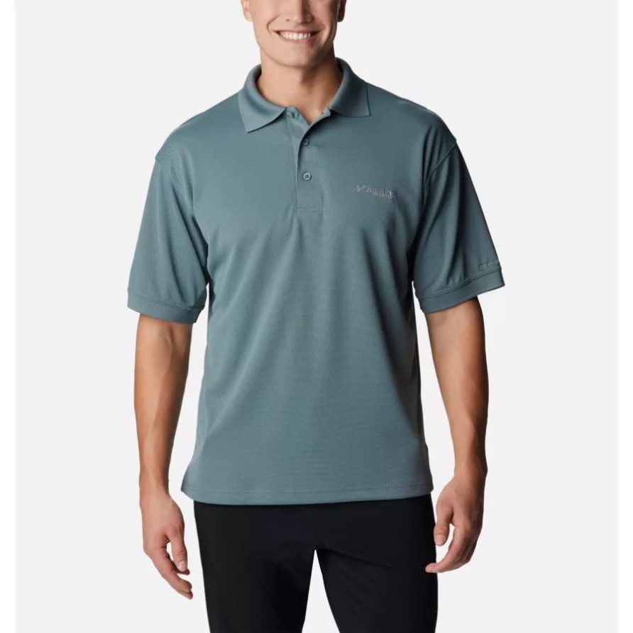 Herrenpfg Perfect Cast Polo Columbia Metal