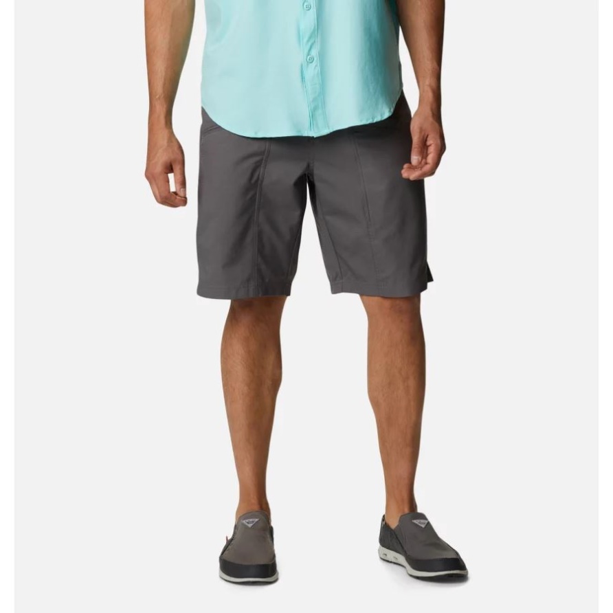 Herren Pfg Skiff Guide Shorts City Grey Columbia