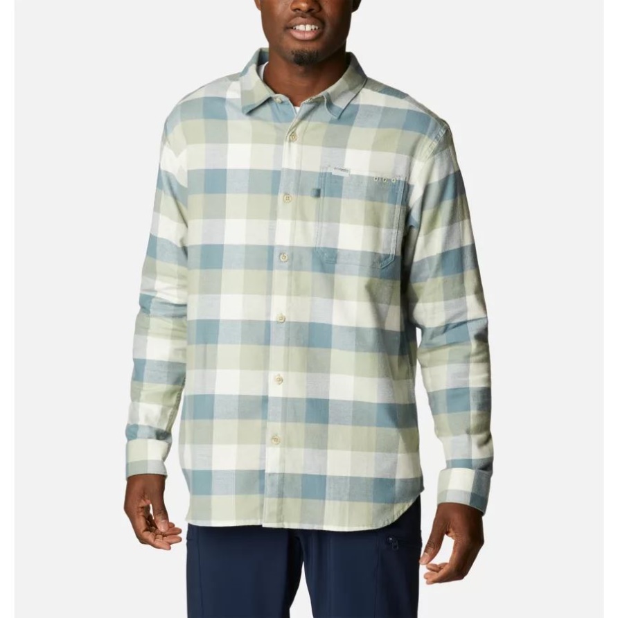 Herren Pfg Slack Tide Flanell Langarmhemd Columbia Safari Multi Check