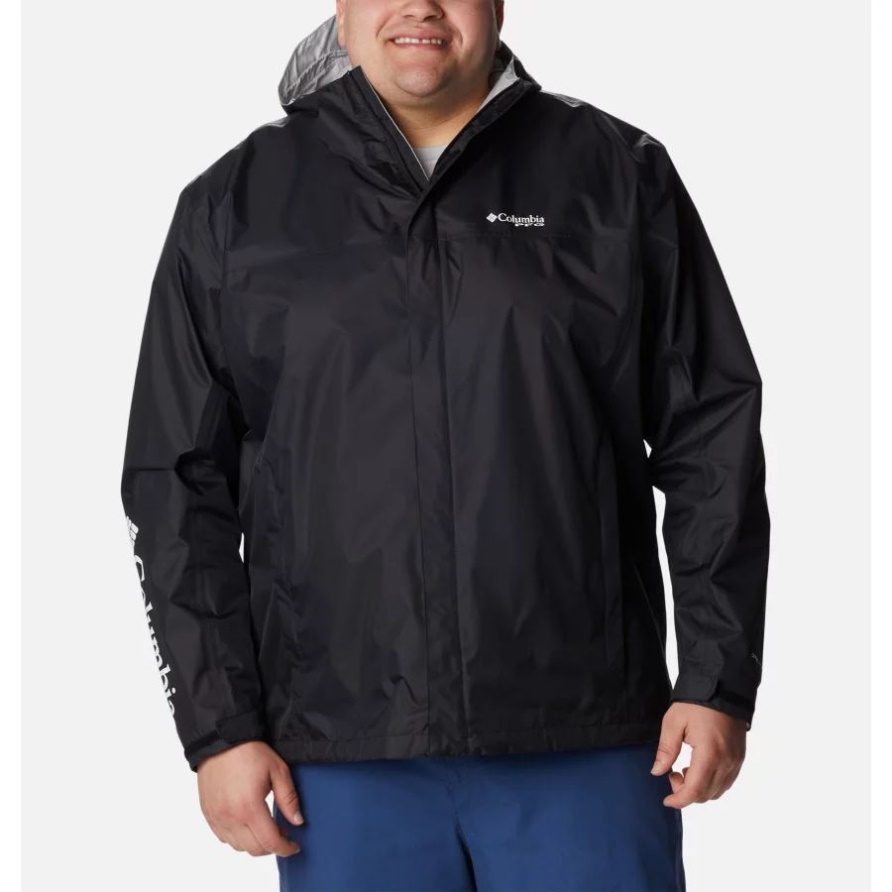 Herrenpfg Sturmjacke Big Black/cool Grey Columbia