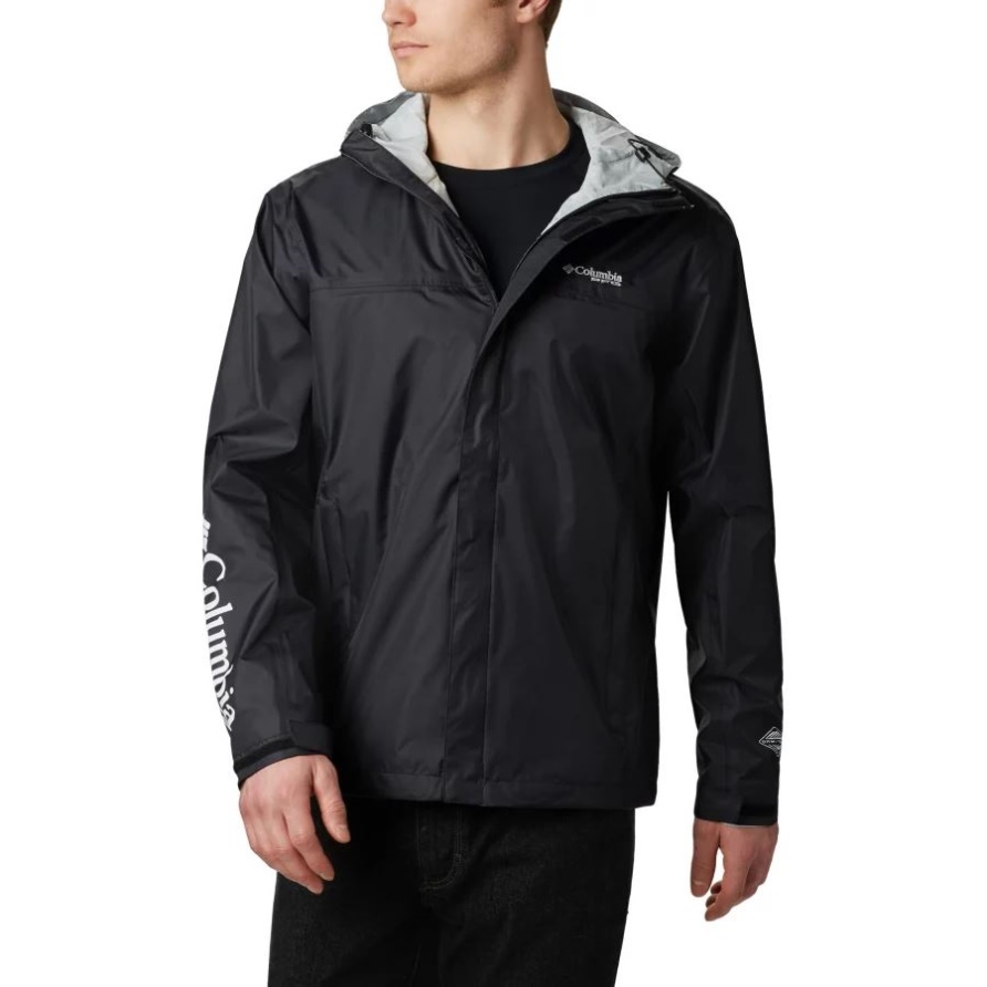 Pfg Sturmjacke Groß Für Herren Columbia Black/cool Grey