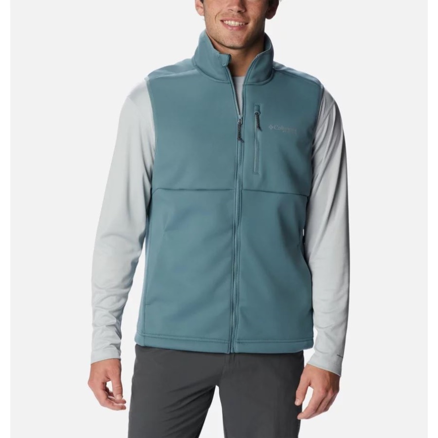 Pfg Terminal Stretch Softshellweste Für Herren Metal Columbia
