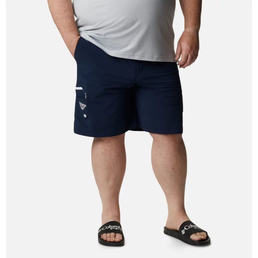 Herren-Pfg Terminal Tackle Shorts Groß Collegiate Navy/Weiß Columbia