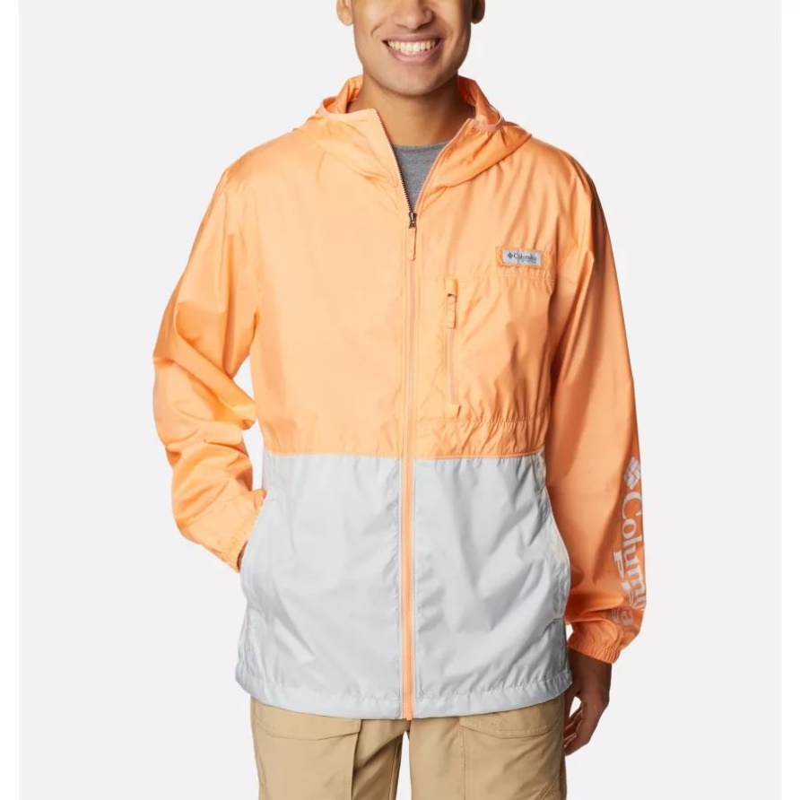Windjacke Pfg Three Streams Ii Für Herren Columbia Bright Nectar/cool Grey