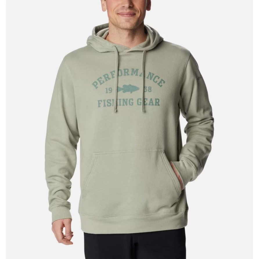 Pfg University Hoodie Für Herren Columbia Safari/Metal Bass