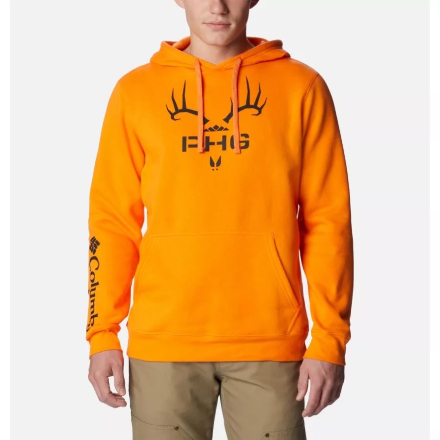Phg Heritage Hoodie Für Herren Columbia Phg Orange/schwarz Rack 'em