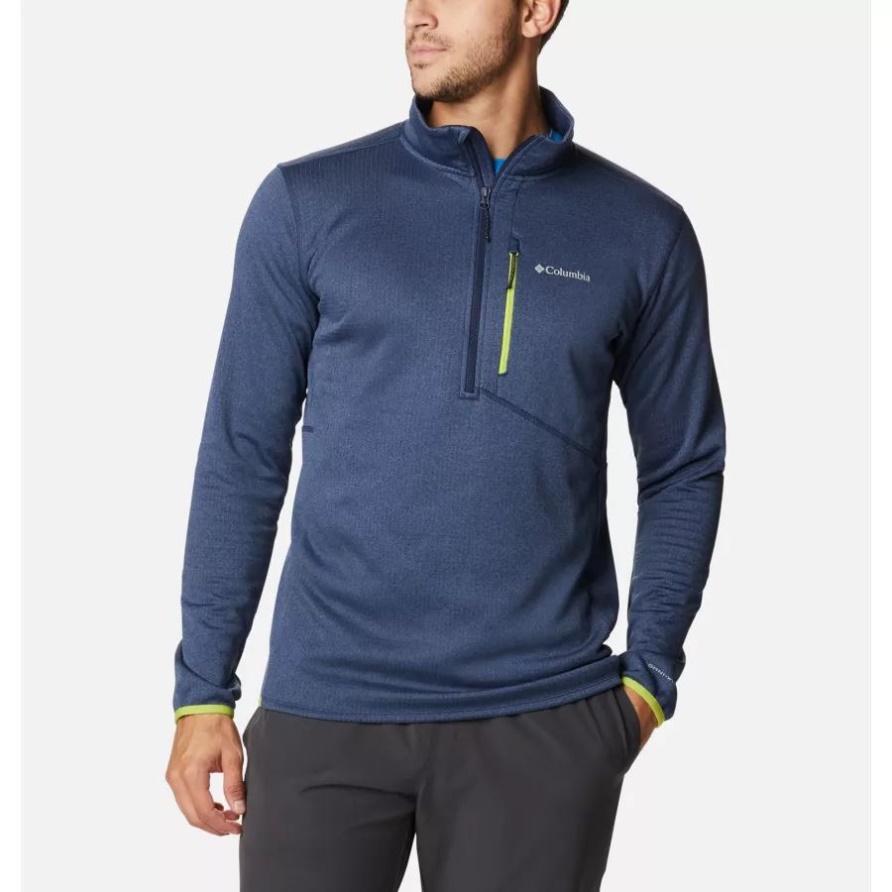 Park View Fleece-Pullover Mit Halbem Reißverschluss Für Herren Collegiate Navy Heather Columbia