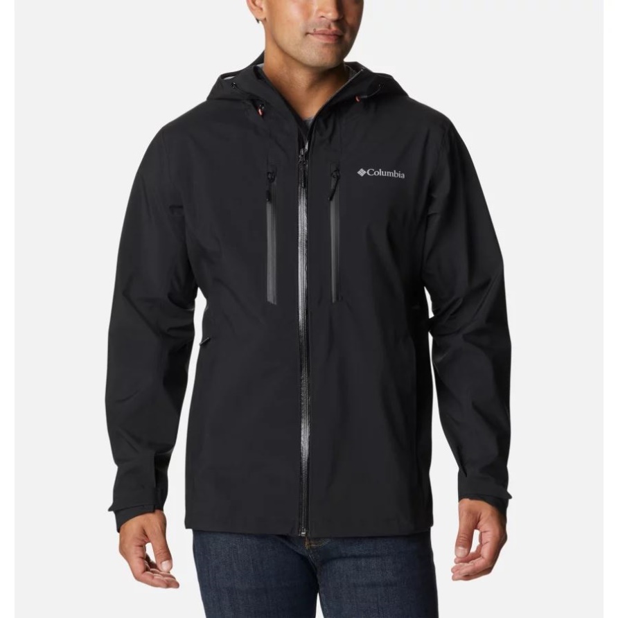 Peak Creek Wasserdichte Shell-Wanderjacke Für Herren Columbia Black