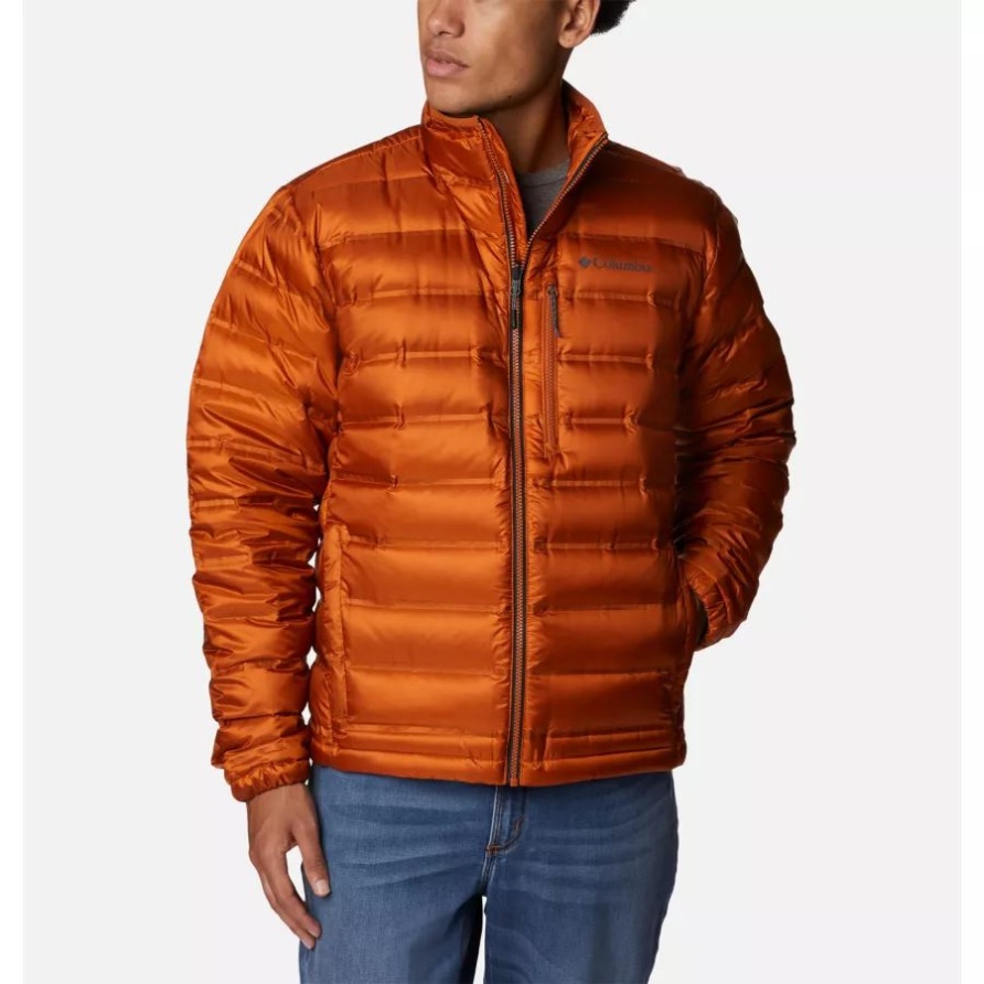 Herren Pebble Peak Daunenjacke Warm Copper Columbia