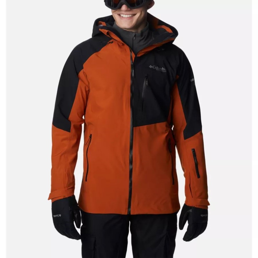 Platinum Peak 3L Herrenjacke Warm Copper/Black Columbia