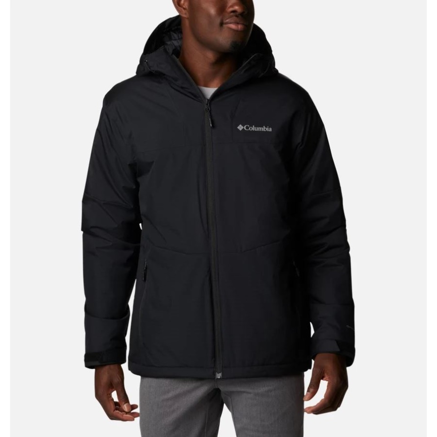 Point Park Isolierte Jacke Für Herren Columbia Schwarz