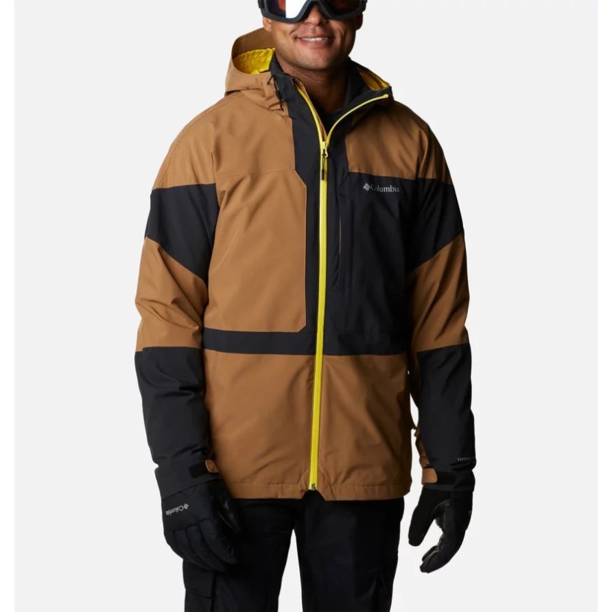 Powder Canyon Wechseljacke Für Herren Columbia Delta/Schwarz/Laser Lemon