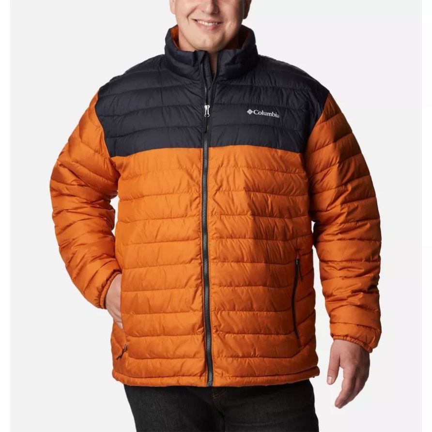 Puder Lite Isolierte Jacke Für Herren Groß Columbia Warm Kupfer/schwarz
