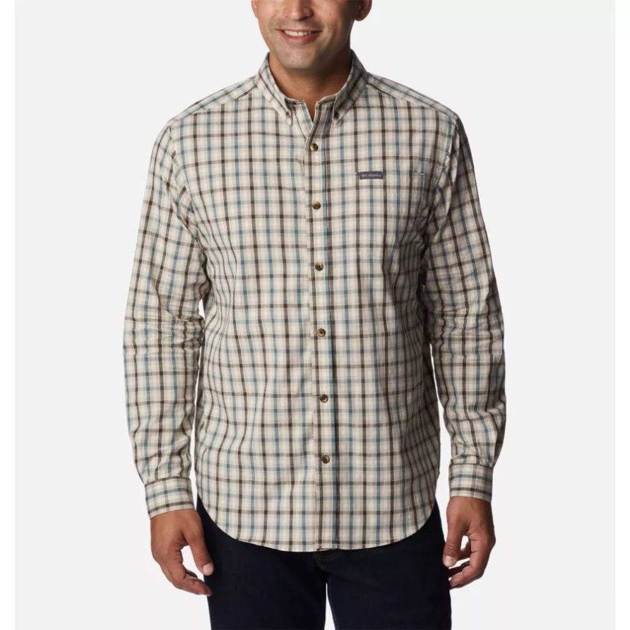 Langärmliges Hemd Rapid Rivers Ii Für Herren Cordovan Multi Gingham Columbia