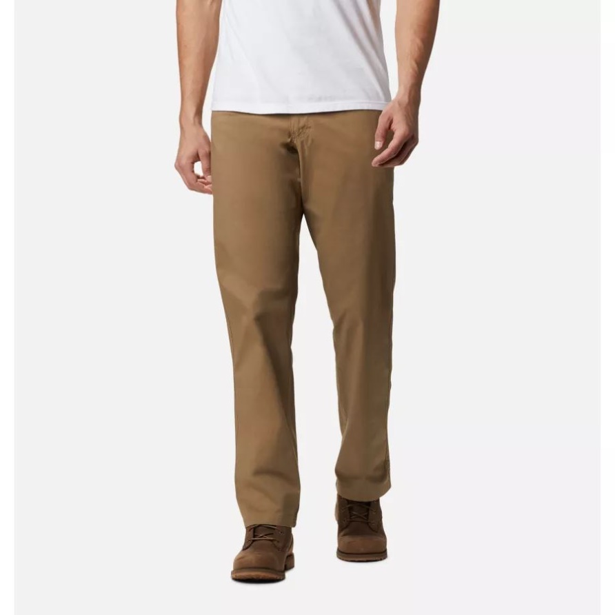 Herrenhose Rapid Rivers Columbia Brand Flachs