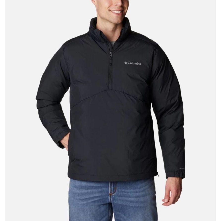 Herren-Reno-Ridge-Pulloverjacke Schwarz Columbia