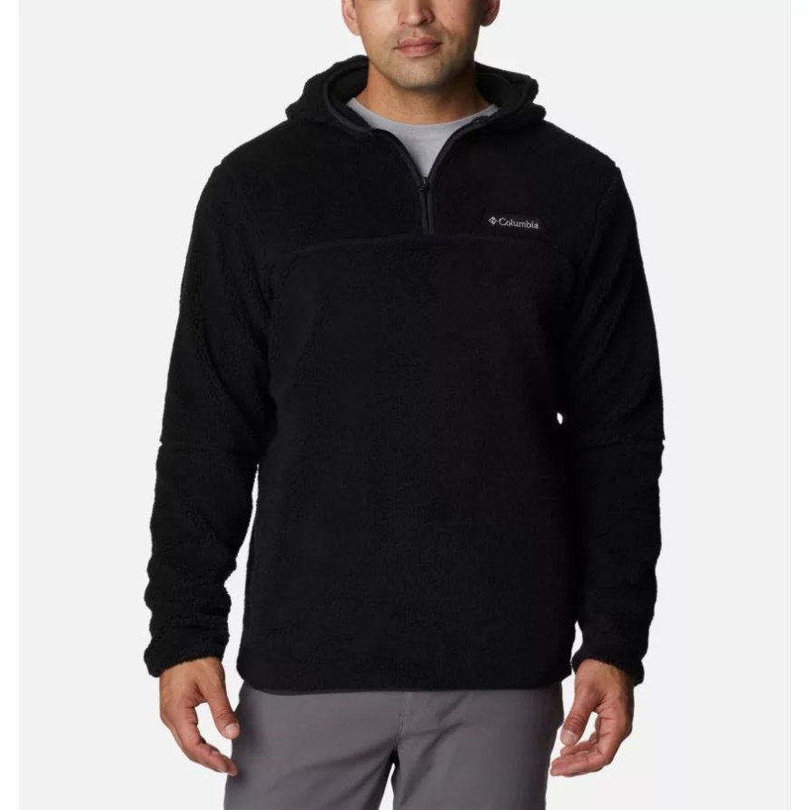 Robuster Ridge Iii Sherpa-pullover Für Herren Schwarz Columbia
