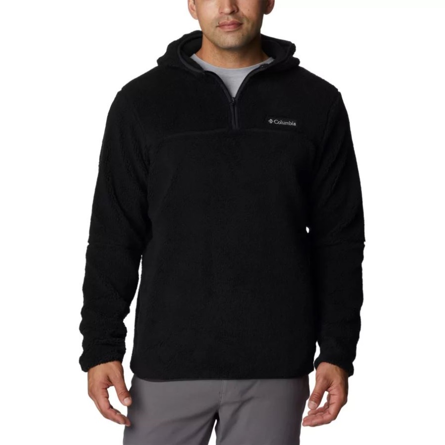 Robuster Ridge Iii Sherpa-pullover Für Herren Columbia Schwarz