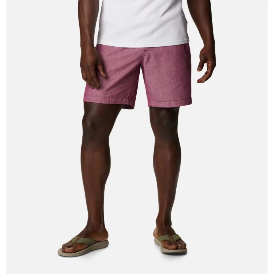 Scenic Ridge Freizeitshorts Für Herren Red Onion Chambray Columbia