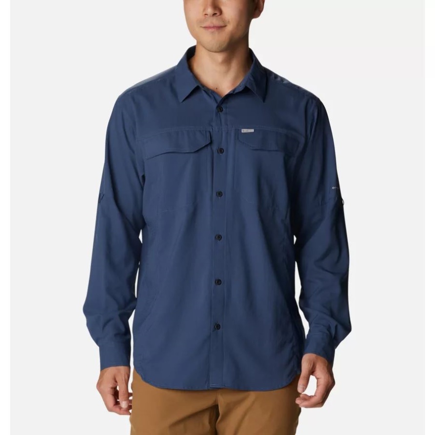Herren Langarmshirt Silver Ridge Lite Dark Mountain Columbia