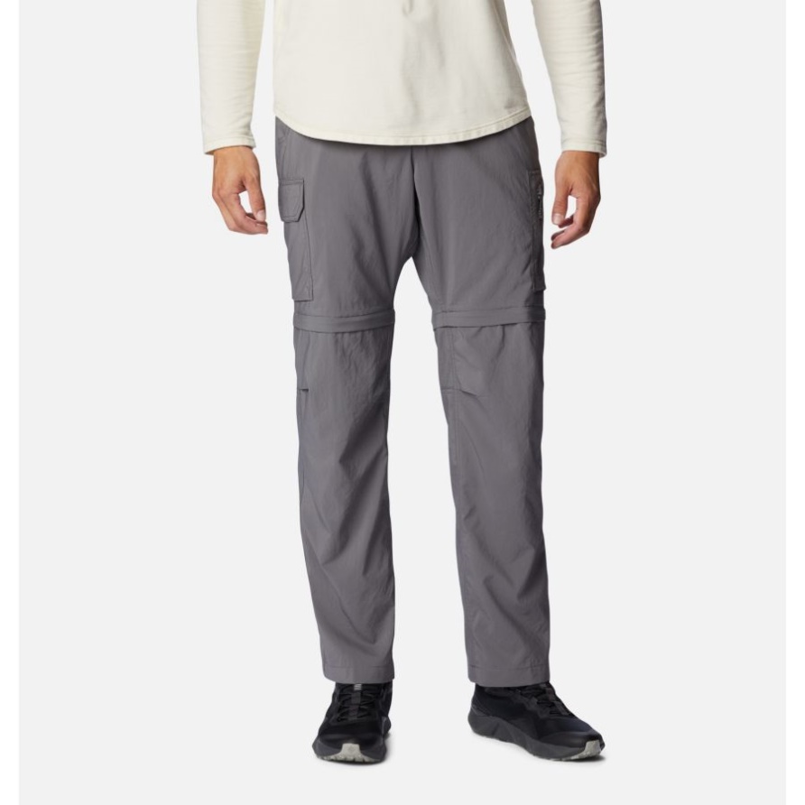 Herren Silver Ridge Utility Convertible Hose Columbia City Grey
