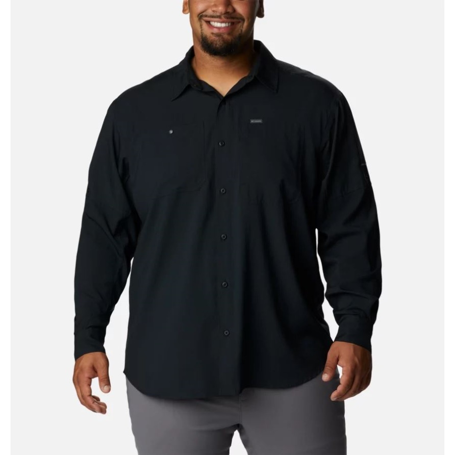 Silver Ridge Utility Lite Langarmhemd Für Herren Groß Columbia Black
