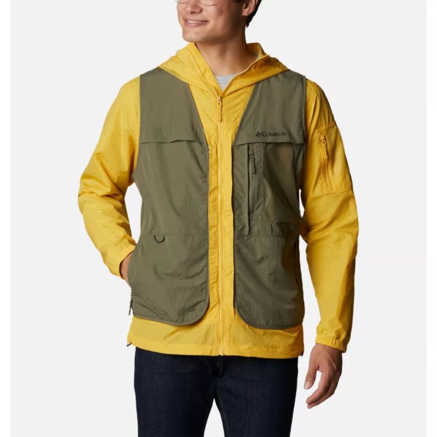 Canyon Wind Interchange Jacke Für Herren Columbia Stone Green
