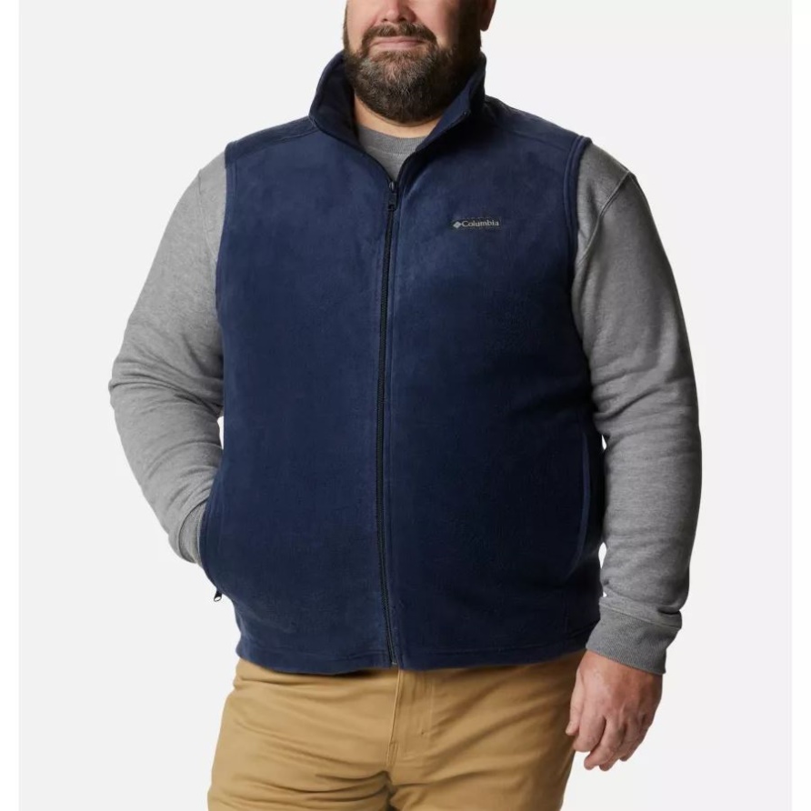 Steens Mountain Fleeceweste Für Herren Big Columbia Collegiate Navy