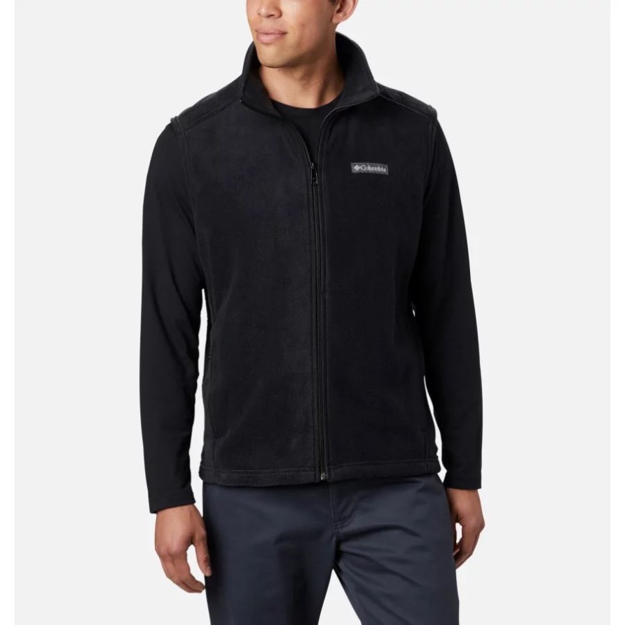Steens Mountain Fleece Weste Für Herren Columbia Schwarz