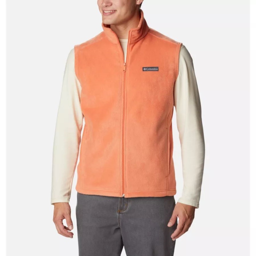 Steens Mountain Fleece Weste Für Herren Columbia Desert Orange
